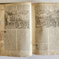 1558 BIBLE ILLUSTRATED antique VELLUM BINDING LATIN BIBLIA SACRA 16 century