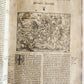 1558 BIBLE ILLUSTRATED antique VELLUM BINDING LATIN BIBLIA SACRA 16 century