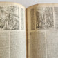 1558 BIBLE ILLUSTRATED antique VELLUM BINDING LATIN BIBLIA SACRA 16 century