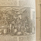 1558 BIBLE ILLUSTRATED antique VELLUM BINDING LATIN BIBLIA SACRA 16 century