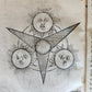 1564 SPHAERA by IOHANNES SACROBOSCO antique ILLUSTRATED astronomy