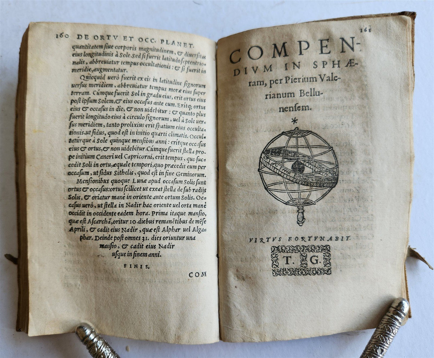 1564 SPHAERA by IOHANNES SACROBOSCO antique ILLUSTRATED astronomy