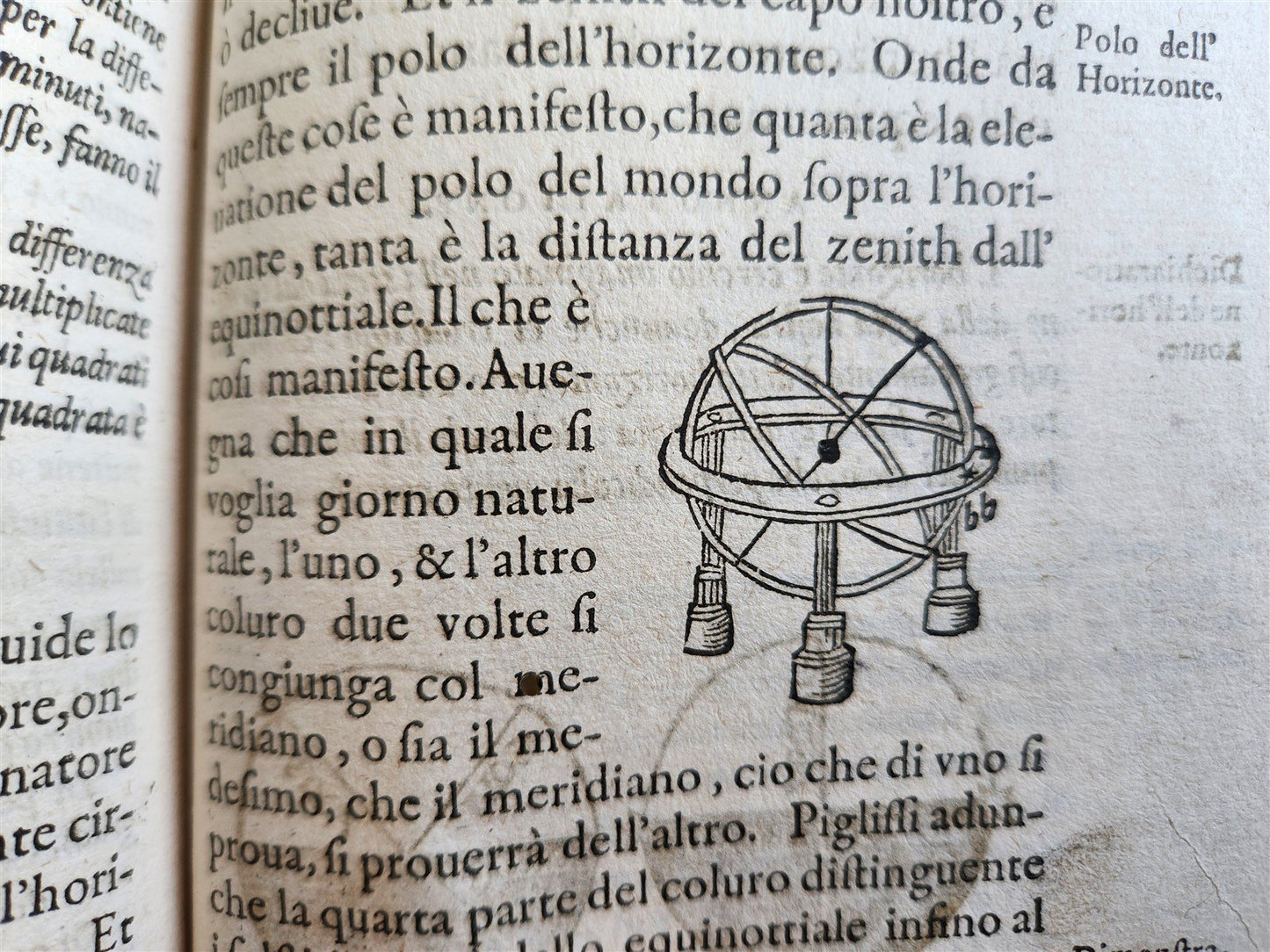 1582 ASTRONOMY LA SFERA DEL MONDO ANTIQUE astrologer Francesco Giuntini