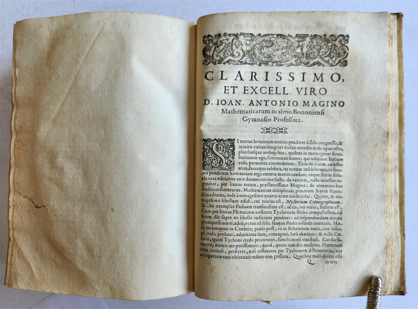 1616 Ephemerides Coelestium Motuum ANTIQUE astronomy astrology Giovanni Magini