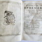 1720 Ephemerides Motuum Coelestium ANTIQUE astronomy astrology Antonio Ghislieri