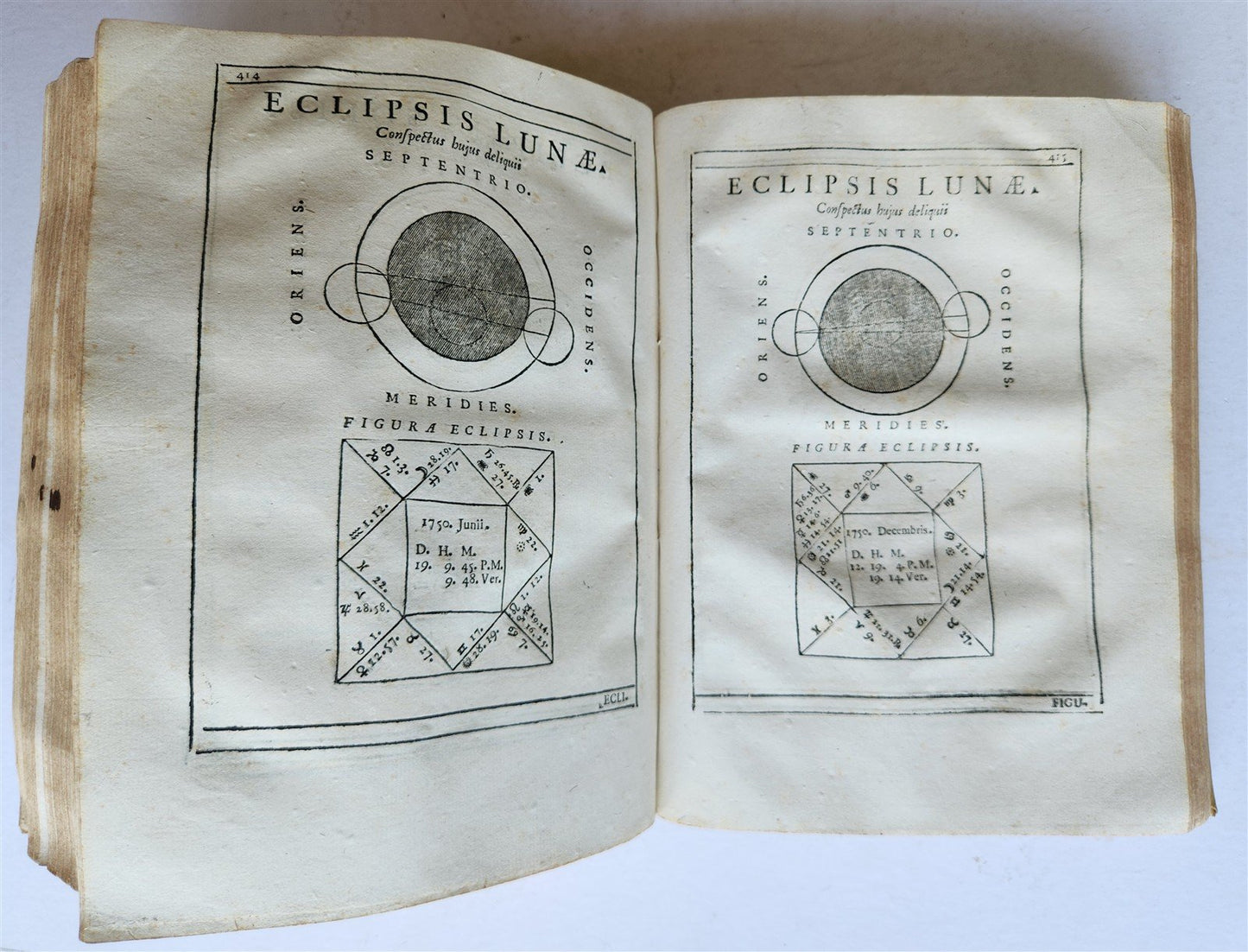 1720 Ephemerides Motuum Coelestium ANTIQUE astronomy astrology Antonio Ghislieri