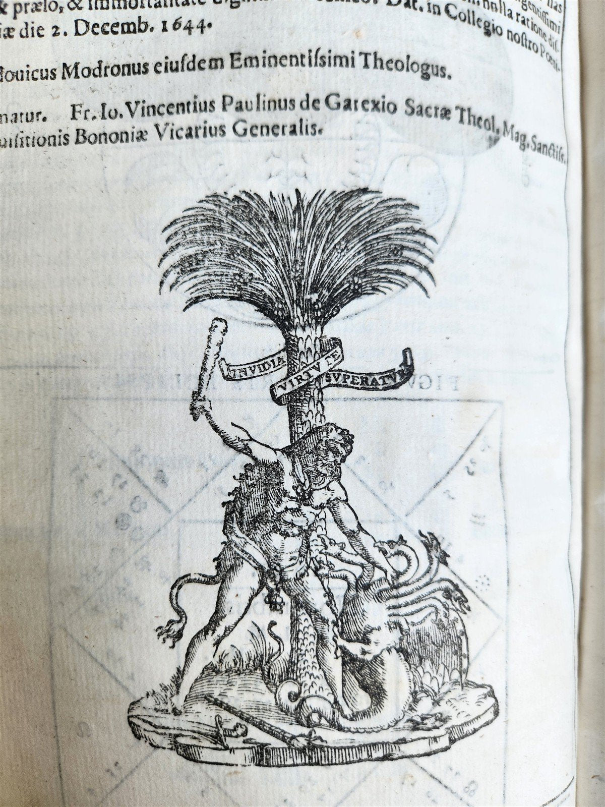 1640 Ephemerides Motuum Coelestium ANTIQUE astronomy astrology F.Montebruni