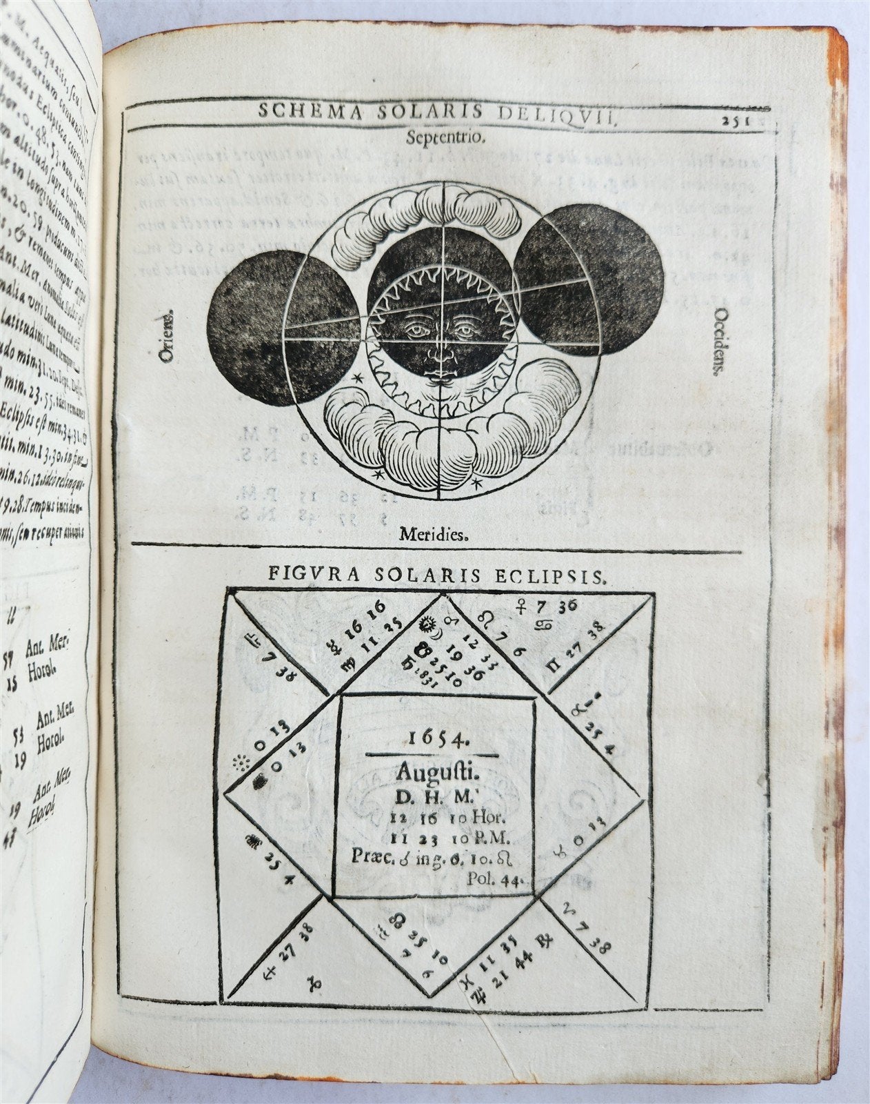 1640 Ephemerides Motuum Coelestium ANTIQUE astronomy astrology F.Montebruni