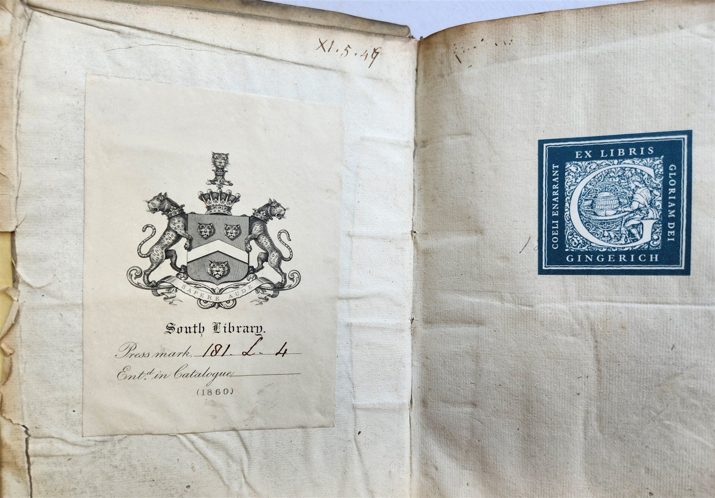 1681 Ephemeridum by Gottfried Kirch ANTIQUE astronomy astrology ILLUSTRATED