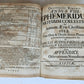 1681 Ephemeridum by Gottfried Kirch ANTIQUE astronomy astrology ILLUSTRATED