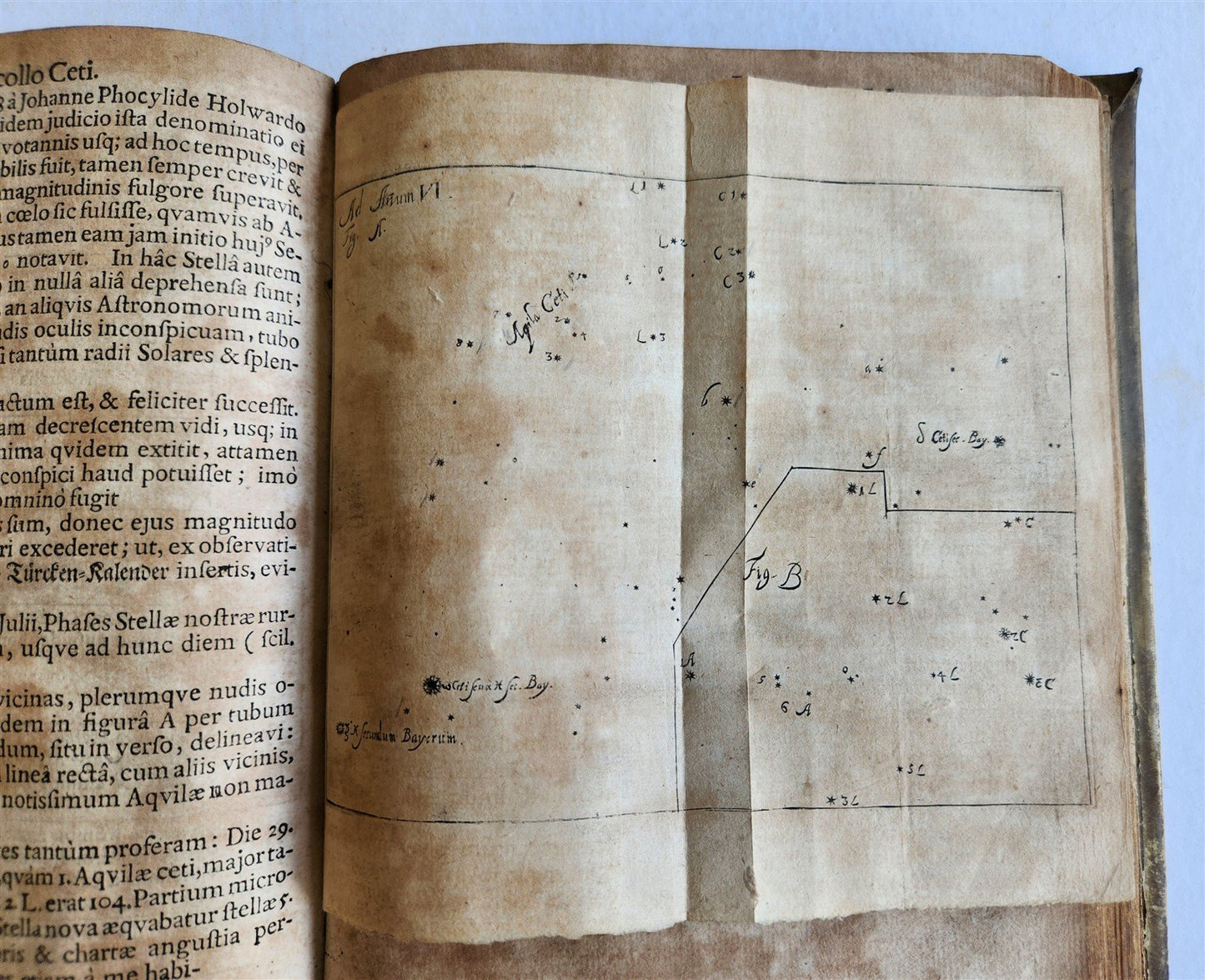 1681 Ephemeridum by Gottfried Kirch ANTIQUE astronomy astrology ILLUSTRATED