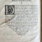 1562 Ephemerides Octavae Sphaerae ANTIQUE astronomy astrology by Pontus de Tyard