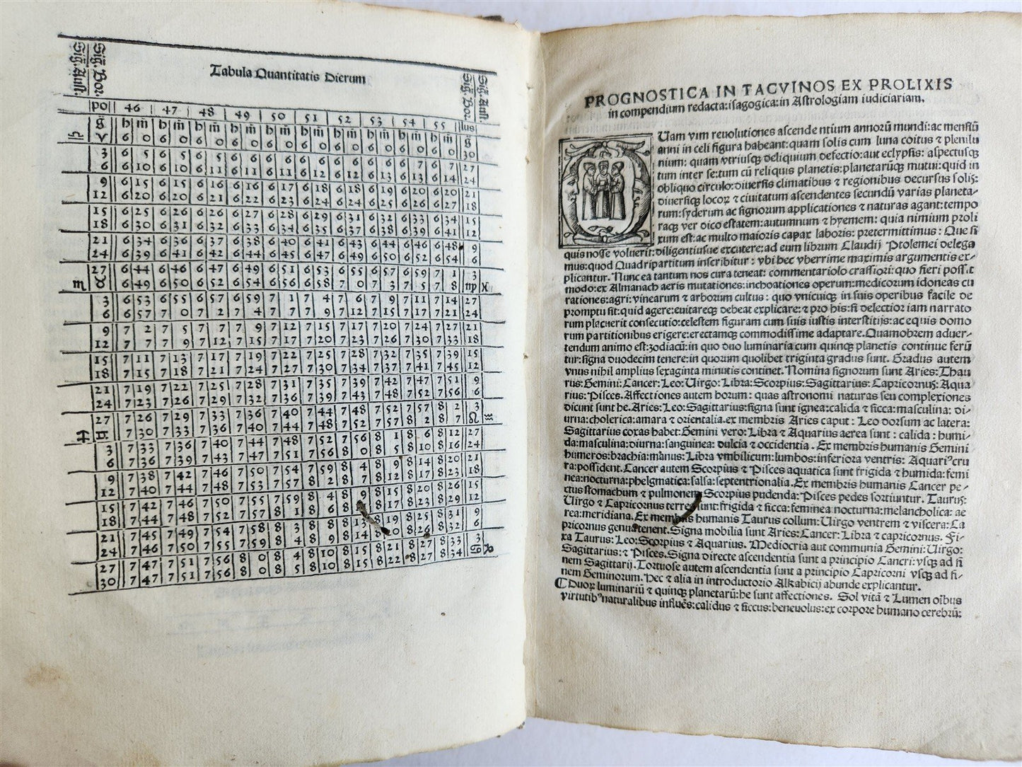 1532 Ephemeridum Opus by Johannes Stoeffler ANTIQUE astronomy astrology SCARCE