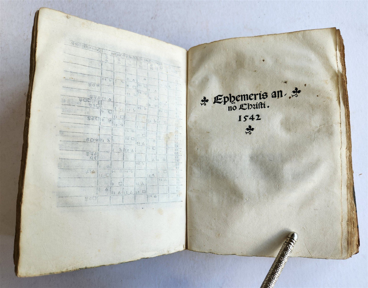 1532 Ephemeridum Opus by Johannes Stoeffler ANTIQUE astronomy astrology SCARCE