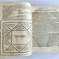 1553 Almanach Novum by Petrus Pitatus ANTIQUE astronomy astrology RARE