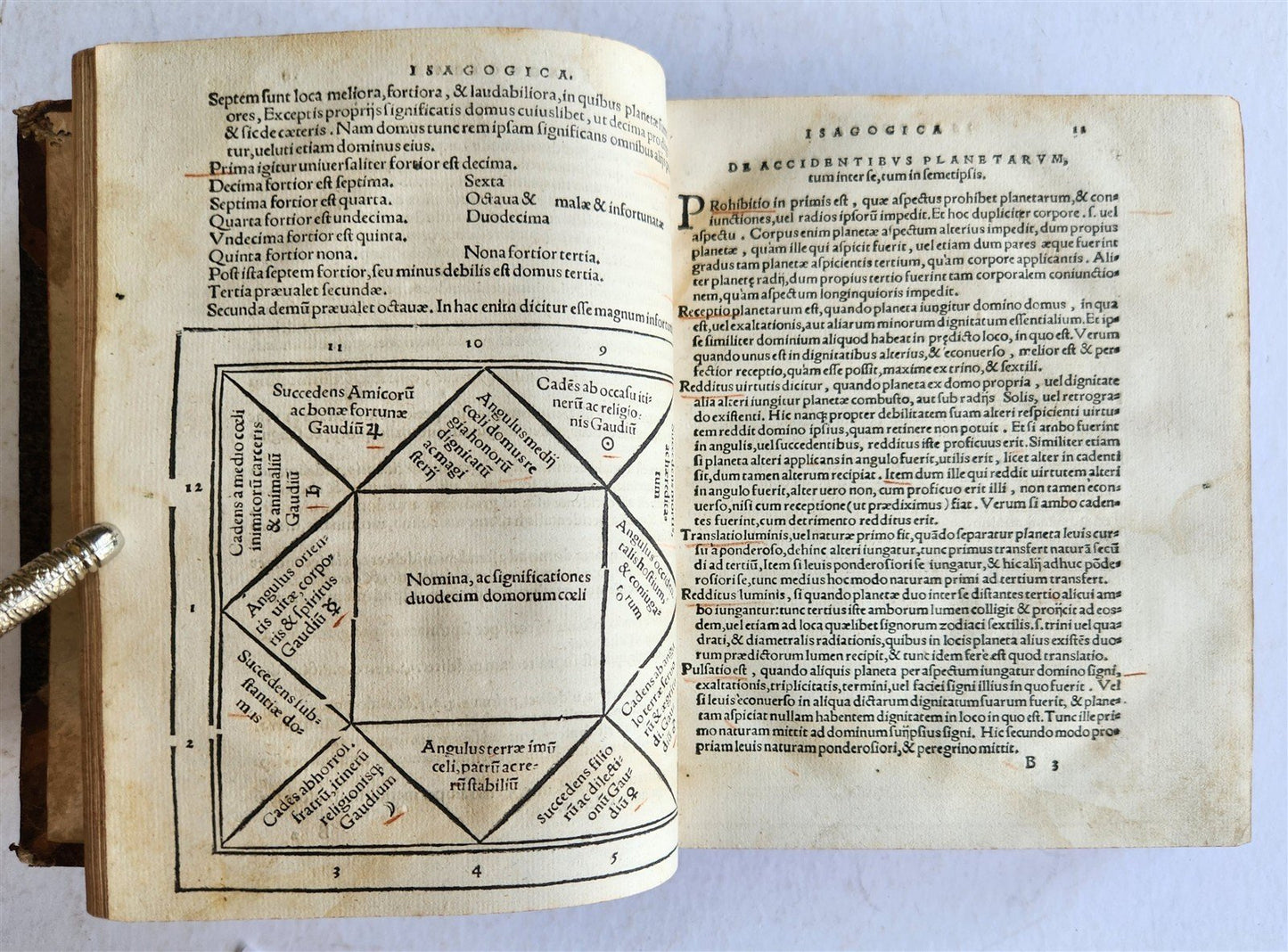 1553 Almanach Novum by Petrus Pitatus ANTIQUE astronomy astrology RARE