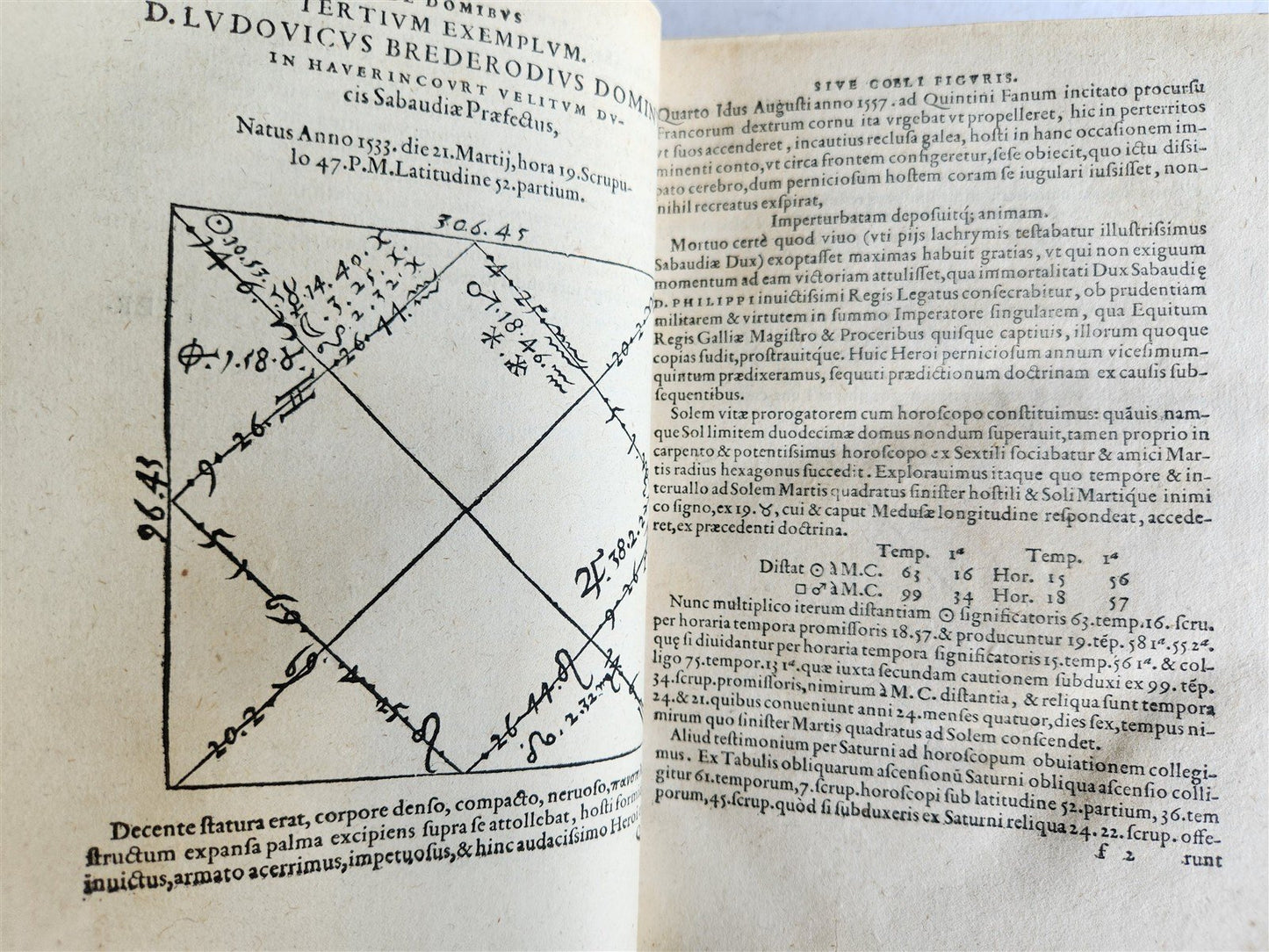 1560 Ephemerides Novae et Auctae by Joannes Stadius ANTIQUE astronomy astrology