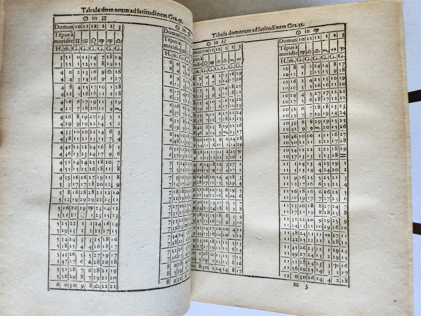 1560 Ephemerides Novae et Auctae by Joannes Stadius ANTIQUE astronomy astrology