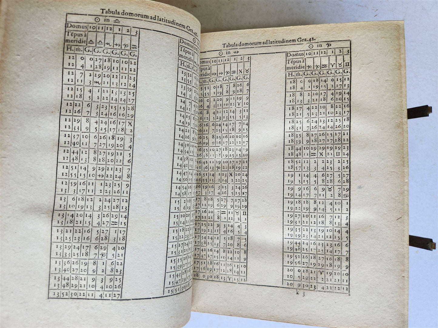 1560 Ephemerides Novae et Auctae by Joannes Stadius ANTIQUE astronomy astrology