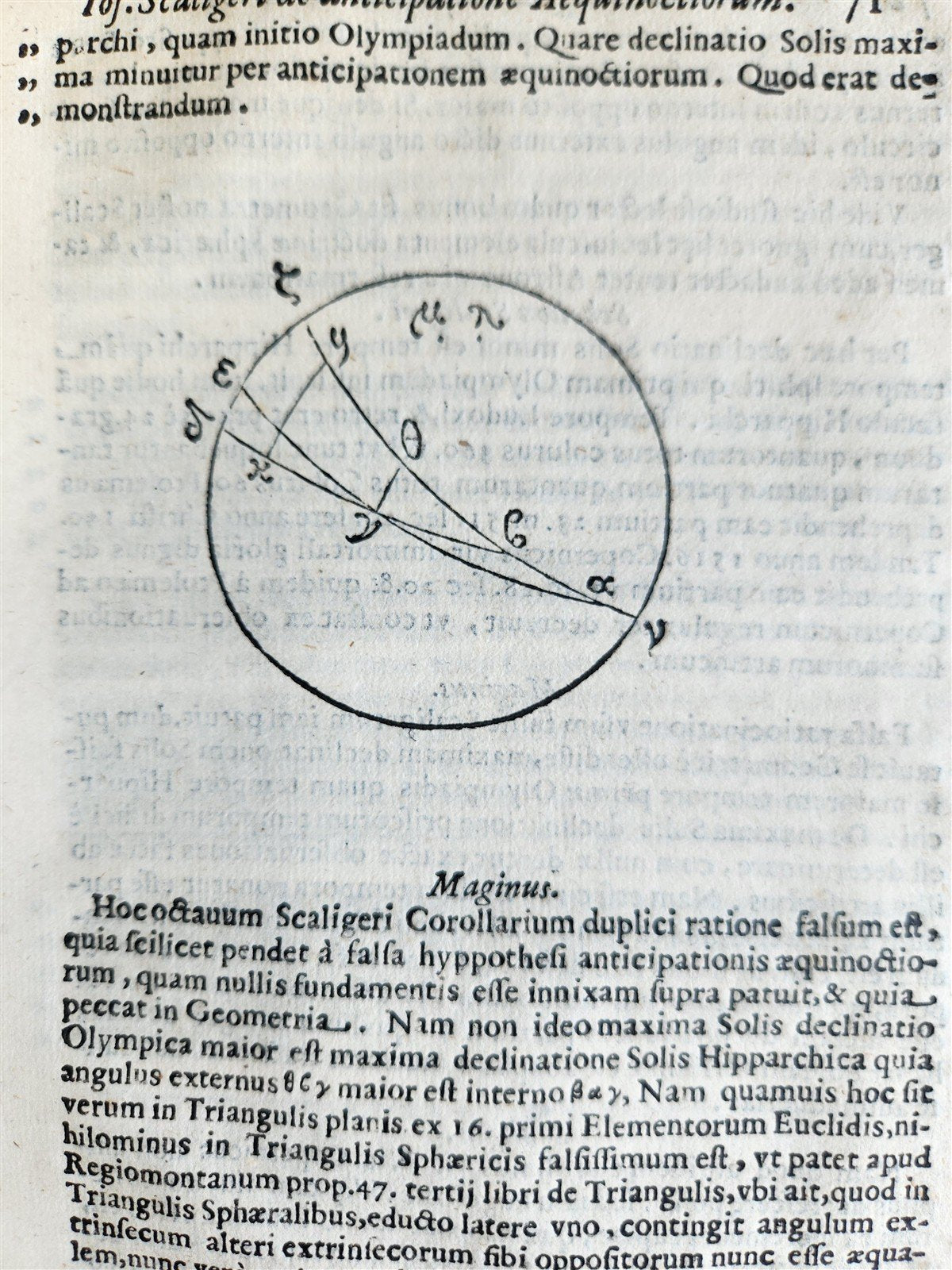 1607 De ASTROLOGICA RETIONE Giovanni Antonio Magini ANTIQUE astronomy astrology