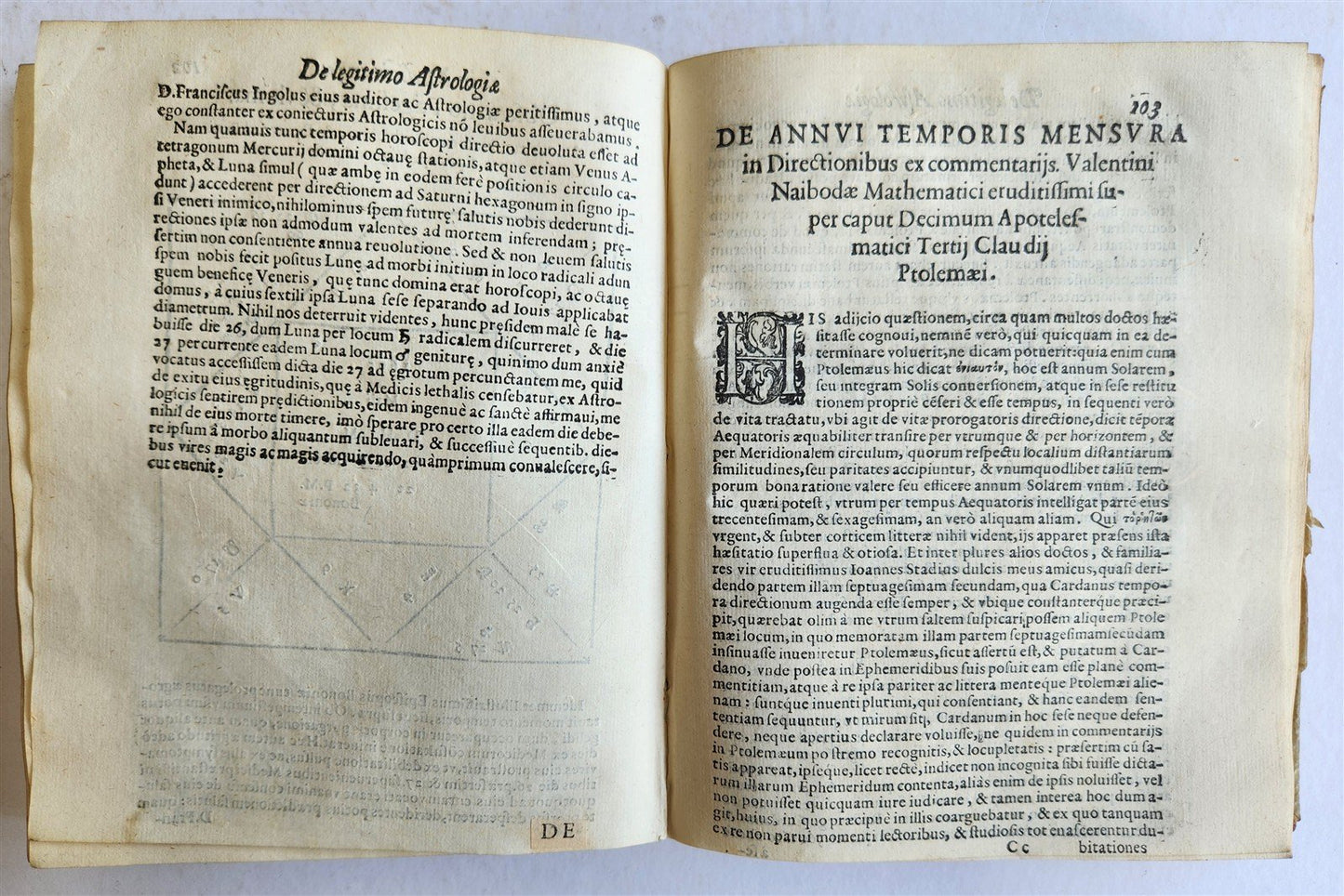 1607 De ASTROLOGICA RETIONE Giovanni Antonio Magini ANTIQUE astronomy astrology