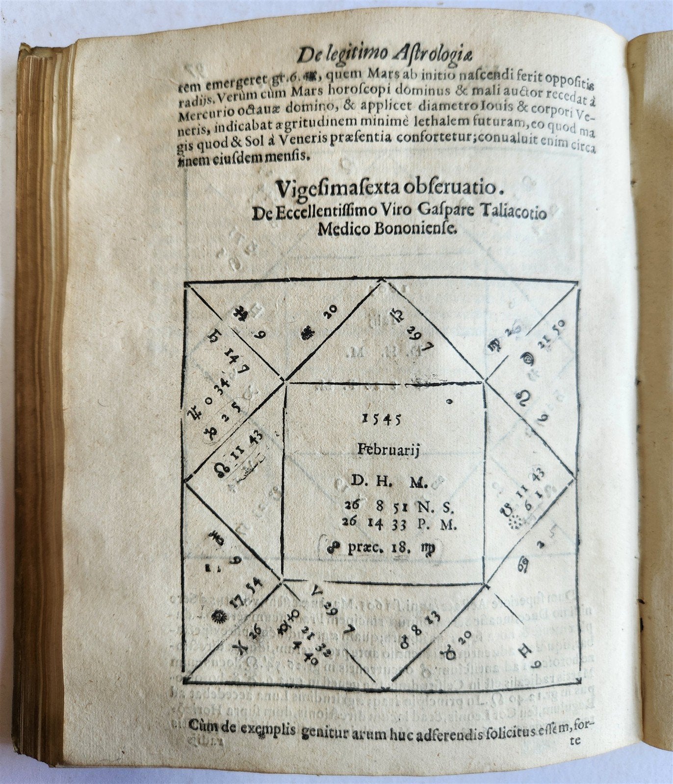 1607 De ASTROLOGICA RETIONE Giovanni Antonio Magini ANTIQUE astronomy astrology