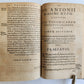 1608 ASTRONOMY aligned w/ N.COPERNICUS by G. Magini ANTIQUE illustrated