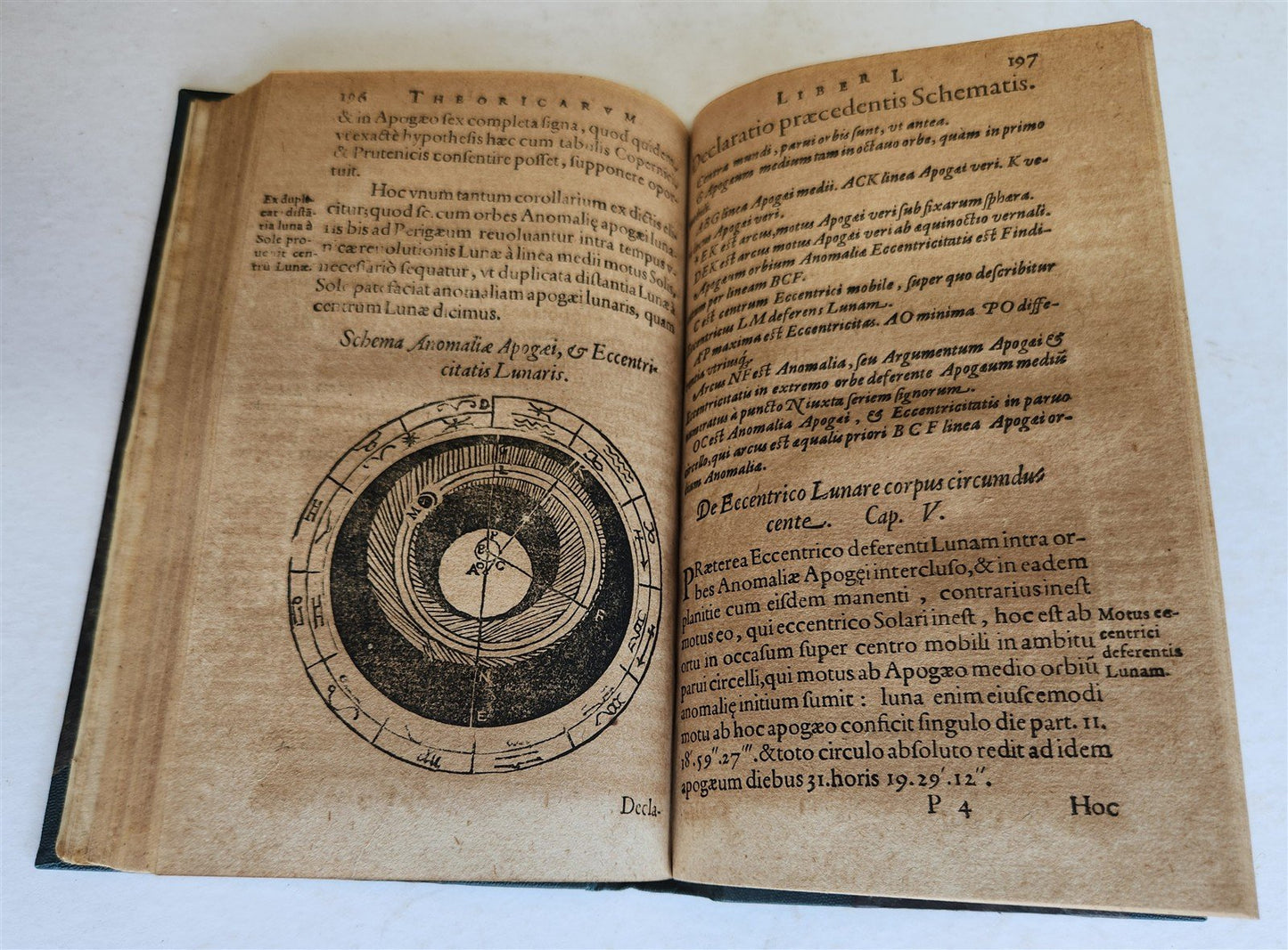 1608 ASTRONOMY aligned w/ N.COPERNICUS by G. Magini ANTIQUE illustrated
