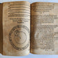 1608 ASTRONOMY aligned w/ N.COPERNICUS by G. Magini ANTIQUE illustrated
