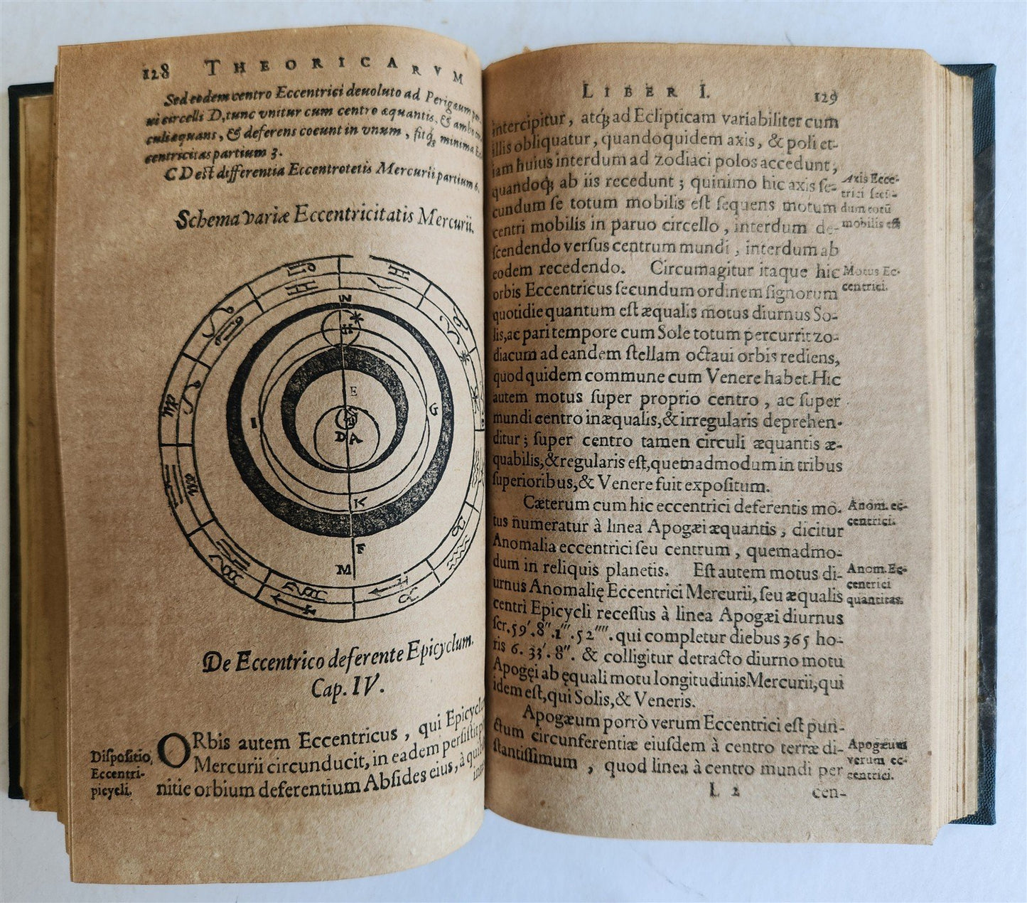 1608 ASTRONOMY aligned w/ N.COPERNICUS by G. Magini ANTIQUE illustrated