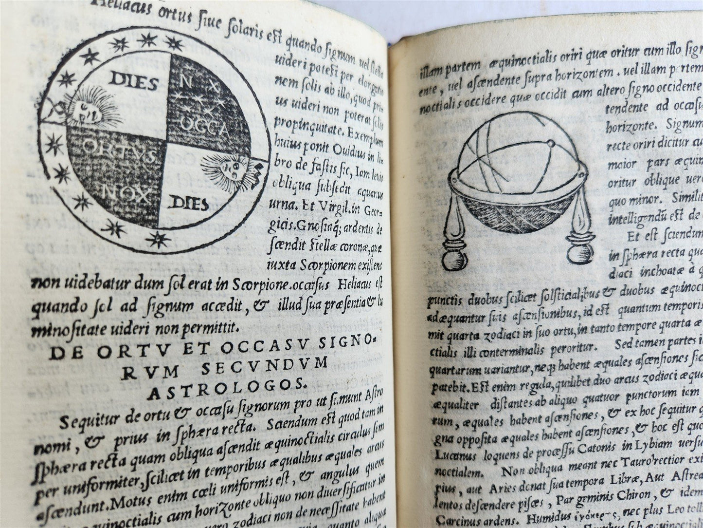 1537 LIBER de SPHAERA by Johannes de Sacrobosco ANTIQUE illustrated