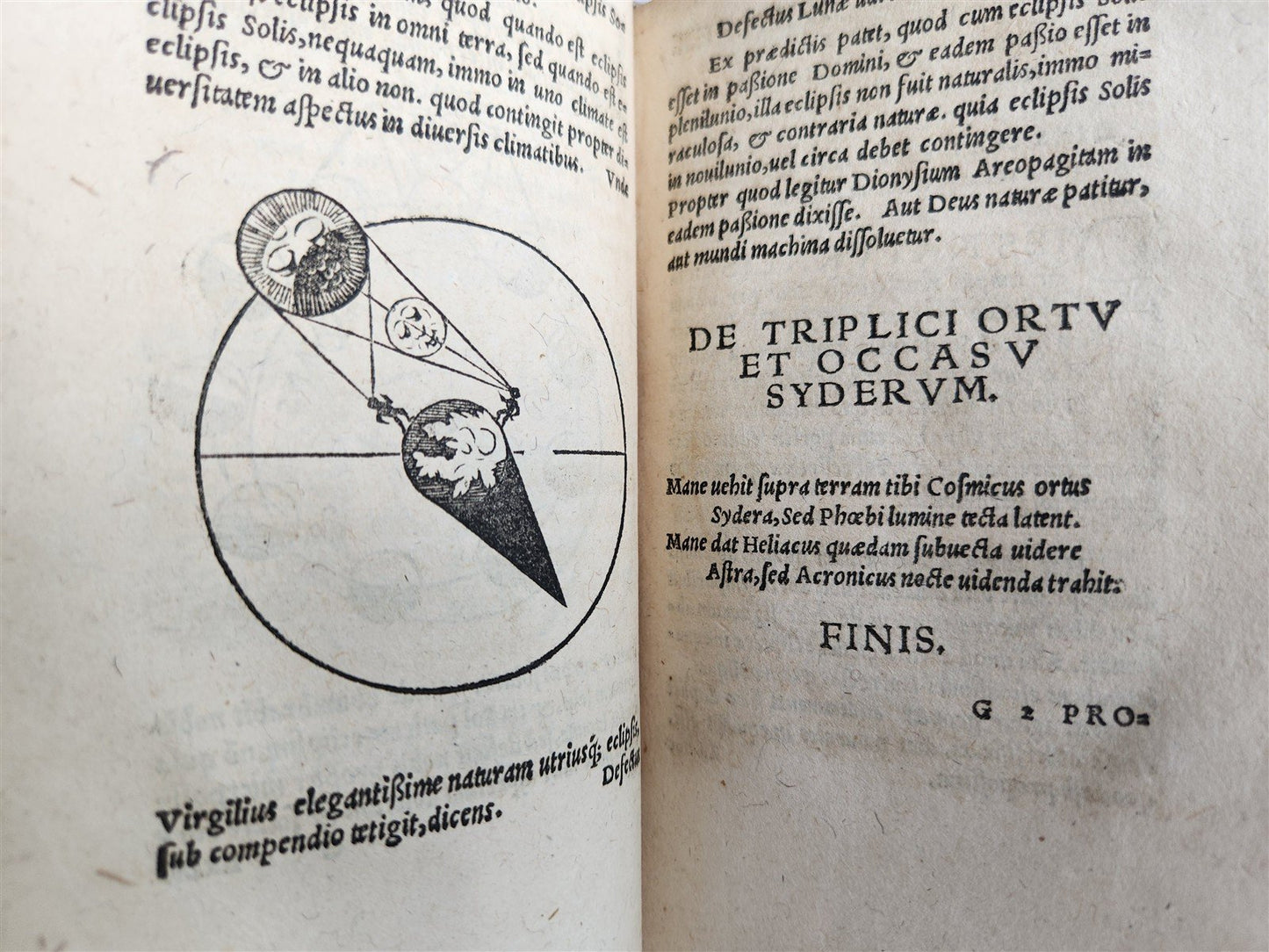 1543 LIBELLUS de SPHAERA by Johannes de Sacrobosco ANTIQUE volvelles illustrated