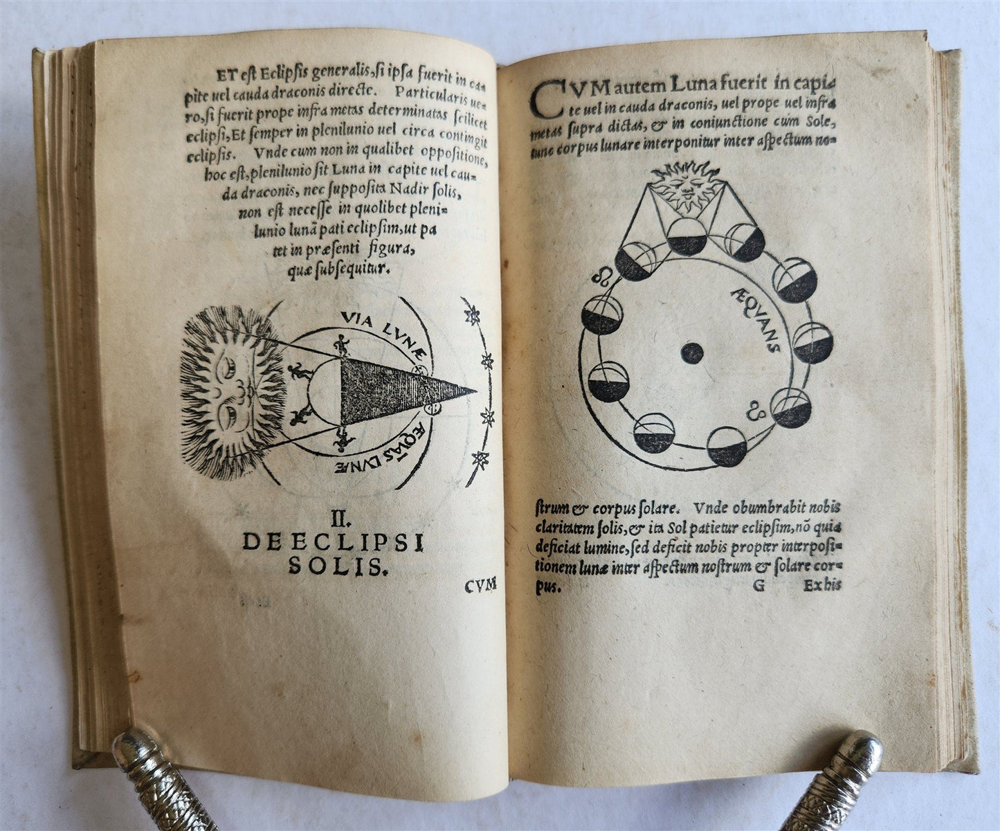 1543 LIBELLUS de SPHAERA by Johannes de Sacrobosco ANTIQUE volvelles illustrated