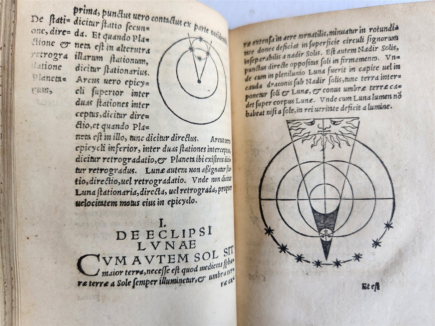 1543 LIBELLUS de SPHAERA by Johannes de Sacrobosco ANTIQUE volvelles illustrated