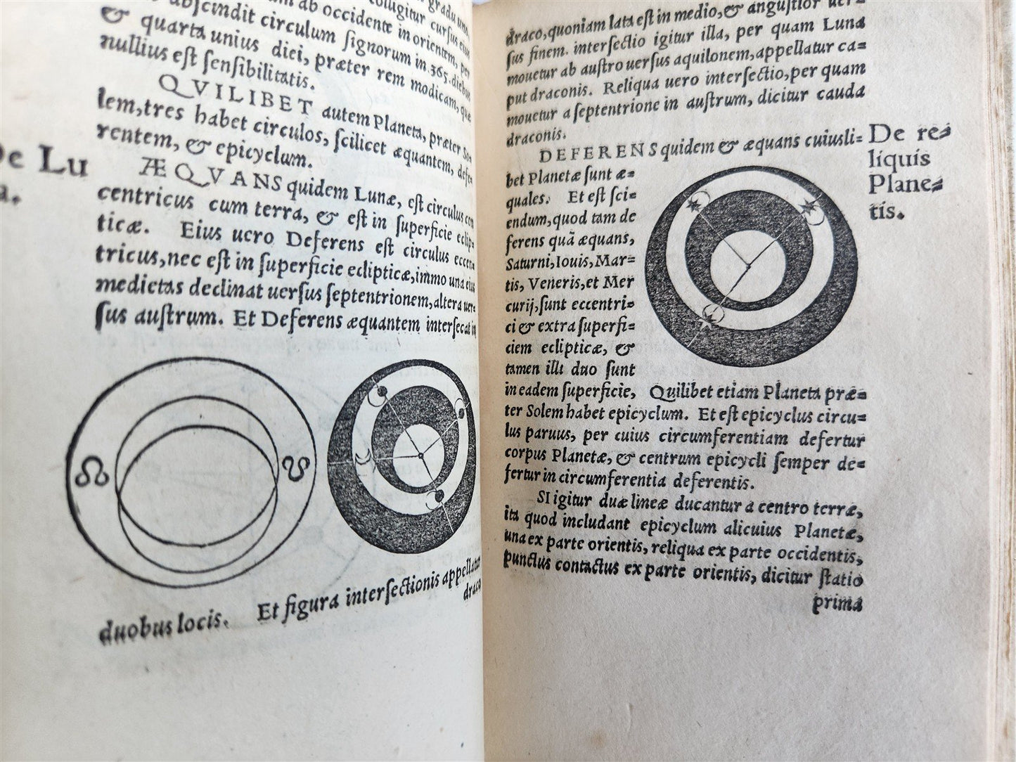 1543 LIBELLUS de SPHAERA by Johannes de Sacrobosco ANTIQUE volvelles illustrated