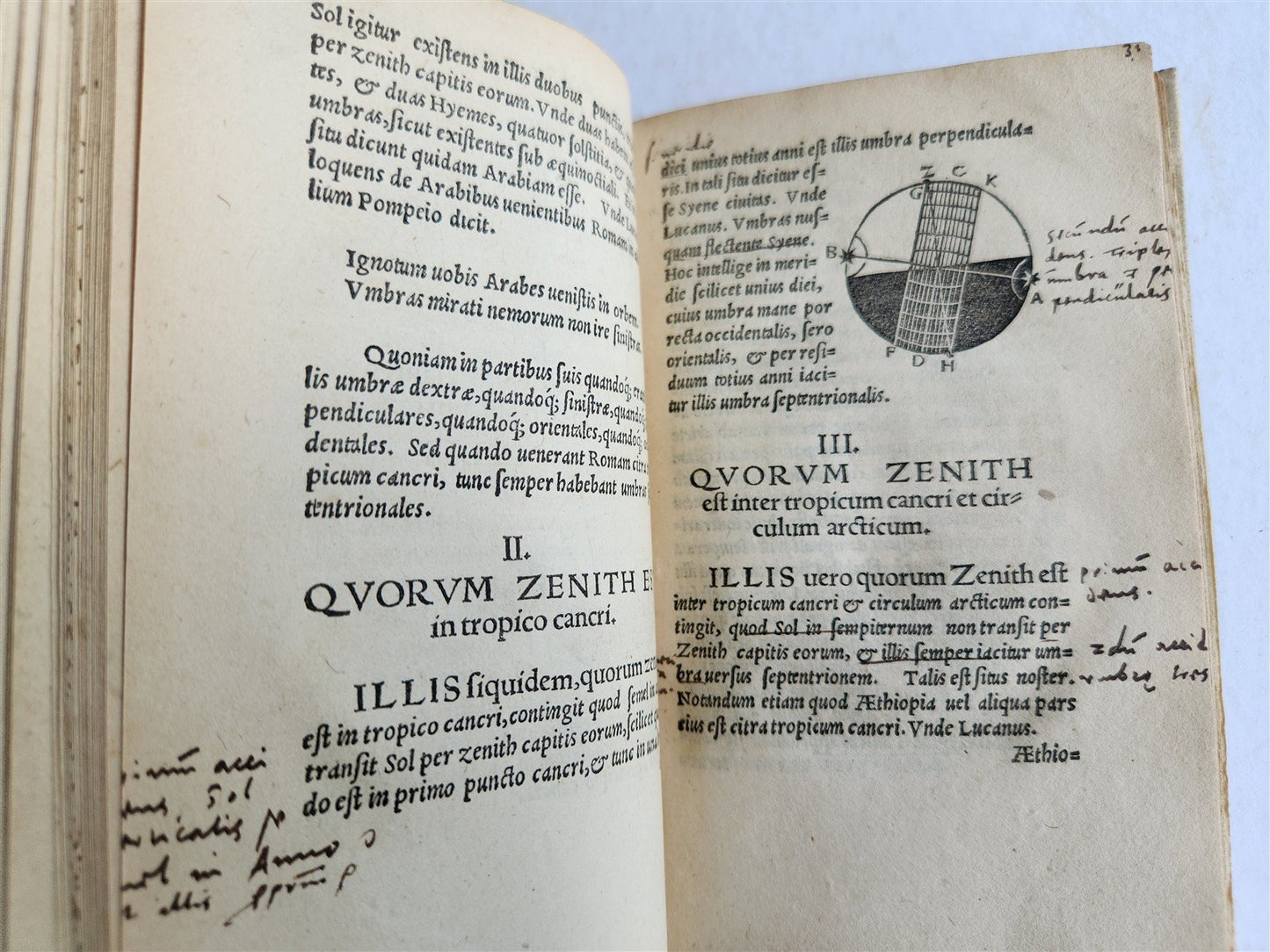 1543 LIBELLUS de SPHAERA by Johannes de Sacrobosco ANTIQUE volvelles illustrated