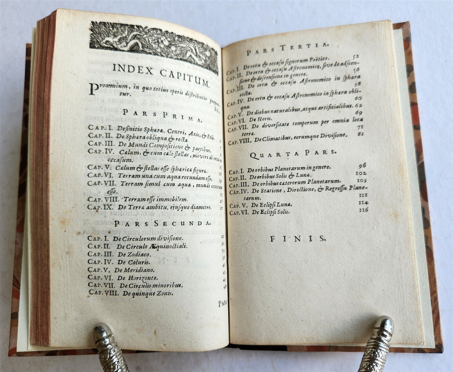 1656 SPHAERA by Johannes de Sacrobosco ANTIQUE illustrated ASTRONOMY