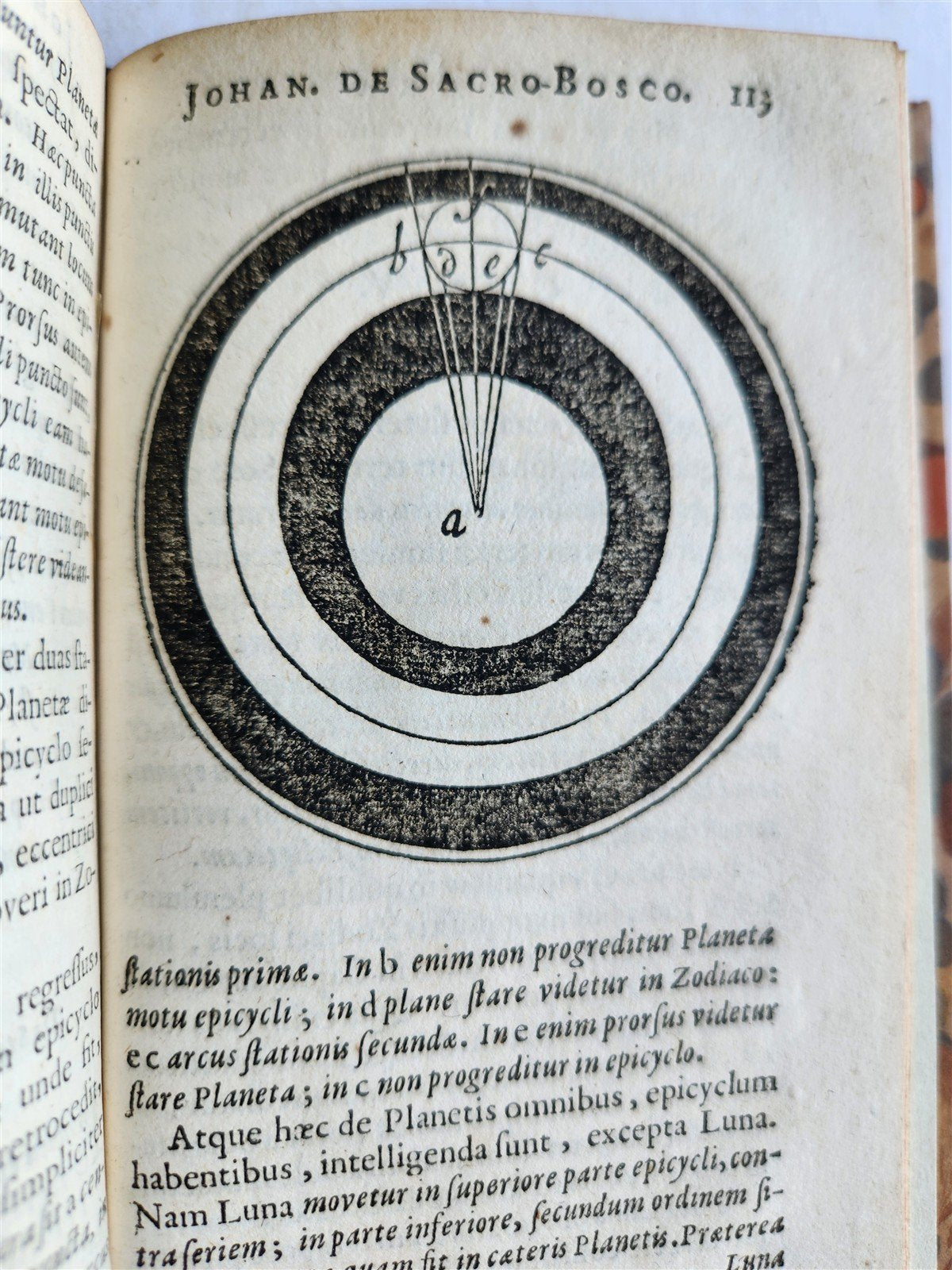 1656 SPHAERA by Johannes de Sacrobosco ANTIQUE illustrated ASTRONOMY