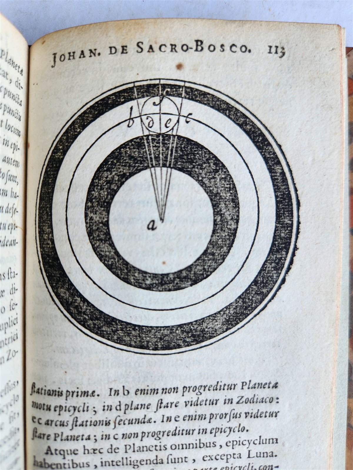 1656 SPHAERA by Johannes de Sacrobosco ANTIQUE illustrated ASTRONOMY