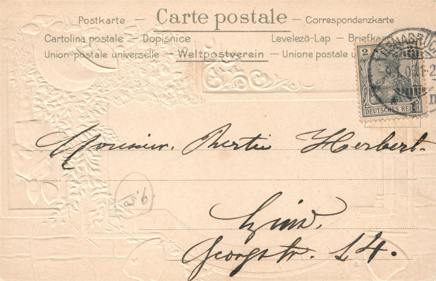 GERMANY OSNABRUCK KAISER WILHELM DENKMAL ANTIQUE POSTCARD