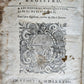 1578 ILLUSTRATED DELLE HOMELIE by Pittorio da Ferrara antique VELLUM BINDING