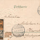 GERMANY SACHSEN ANTIQUE POSTCARD