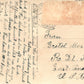 GERMANY KIRCHBERG Sa Bahnhofstrasse ANTIQUE POSTCARD