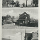 GERMANY gruss aus KIRCHBERG ANTIQUE POSTCARD