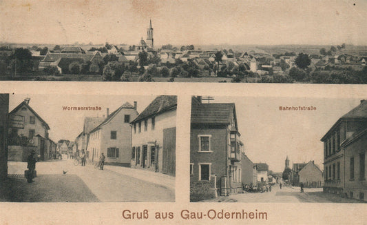 GERMANY GAU-ODERNHEIM ANTIQUE POSTCARD