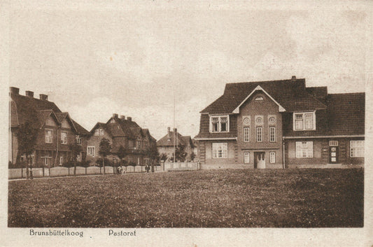 GERMANY BRUNSBUTTELKOOG ANTIQUE POSTCARD