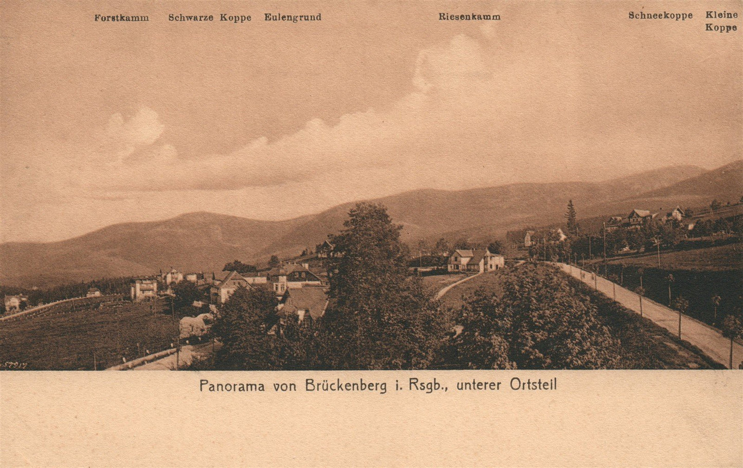 GERMANY BRUCKENBERG i. RSGB ANTIQUE POSTCARD