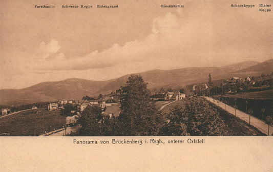 GERMANY BRUCKENBERG i. RSGB ANTIQUE POSTCARD