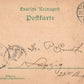 GERMANY STOBBENKAMMER ANTIQUE POSTCARD