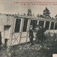 GERMANY DESTROYED AIRSHIP DEUTSCHLAND 1910 early aviation ANTIQUE POSTCARD